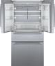 Bosch® 800 Series 36" 20.5 Cu. Ft. Stainless Steel Counter Depth French Door Refrigerator-1