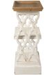 A & B Home White Shelf-2