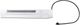 Summit® 24” White Ductless Retractable Under Cabinet Range Hood-2