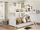 Homelegance® Clementine White Youth Twin/Twin Bunk Bed with Twin Trundle-1