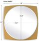 Uttermost® Neilia Brass Accent Mirror-2