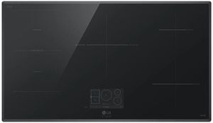 LG Studio 36” Black Induction Cooktop