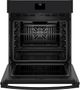 GE® 27" Black Single Electric Wall Oven-1