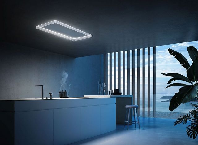 Falmec Alba 48" Matte White Insert Range Hood-2