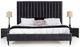 VIG Furniture Modrest Hemlock Dark Gray Eastern King Panel Bed-0