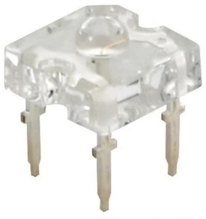 RadioShack 3mm 4-Pin Dip Round Red LED-0