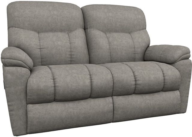 La-Z-Boy® Morrison Charcoal Manual Reclining Loveseat-0
