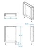 Kalamazoo™ Outdoor Gourmet Signature Series 24" Stainless Steel Appliance Back Panel-1