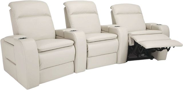 Palliser® Furniture Customizable Vertex 3-Piece Power Reclining Theater Seating with Headrest and Lumbar-1