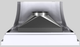 Vent-A-Hood® Designer Series 54" White Wall Mounted Range Hood-4