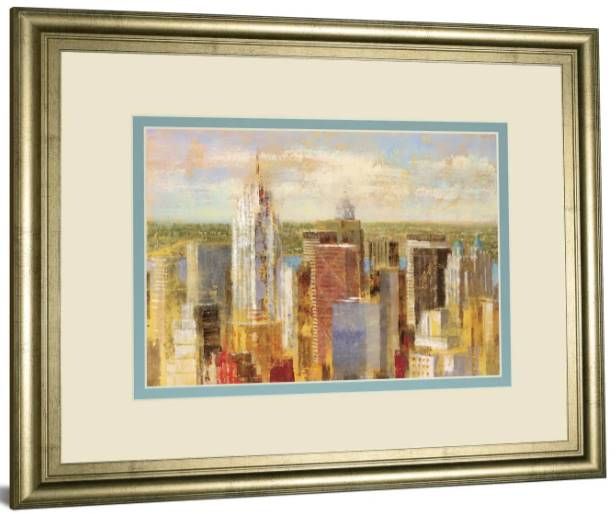 Classy Art Cityscape Il by Longo Wall Art-1