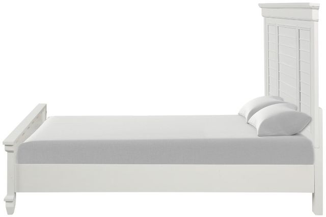 New Classic® Home Furnishings Jamestown White Queen Bed-1