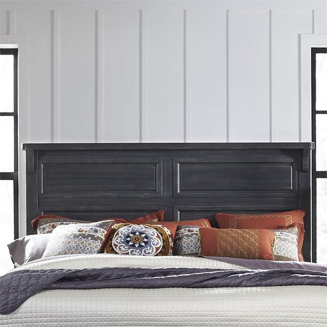 Liberty Furniture Harvest Home Chalkboard Queen Panel Headboard-2