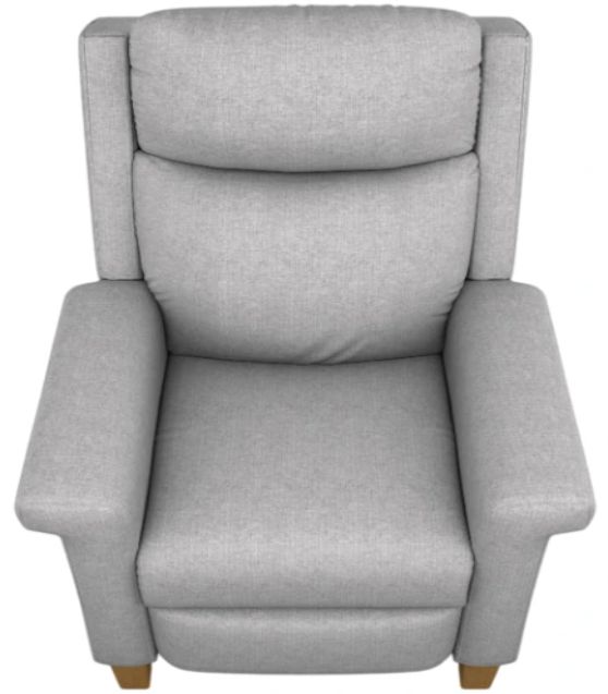 Best® Home Furnishings Customizable Prima Power High Leg Recliner with Honey Birch Legs-1