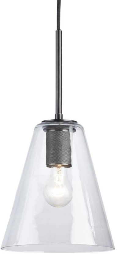 Signature Design by Ashley® Collbrook Black/Clear Pendant Light-0
