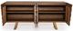 VIG Furniture Modrest Finley Walnut/Gold Buffet-4