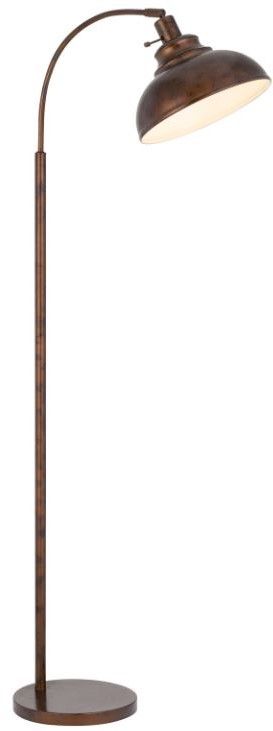 Cal® Lighting & Accessories Dijon Rust Floor Lamp-1