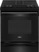 Whirlpool® 30" Black Slide-In Gas Range with Frozen Bake™ Technology-0