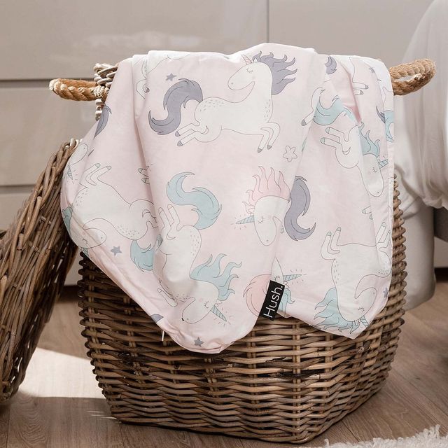 Hush Kids Pink Weighted Blanket-1