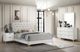 Coaster® Kendall 4-Piece White California King Bedroom Set-1