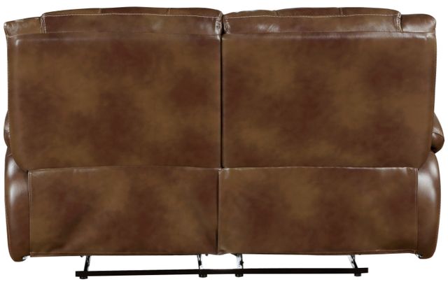 Homelegance® Ellicott Brown Manual Reclining Loveseat-4