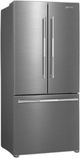 Smeg 30" 16 Cu. Ft. Stainless Steel Freestanding French Door Refrigerator-1