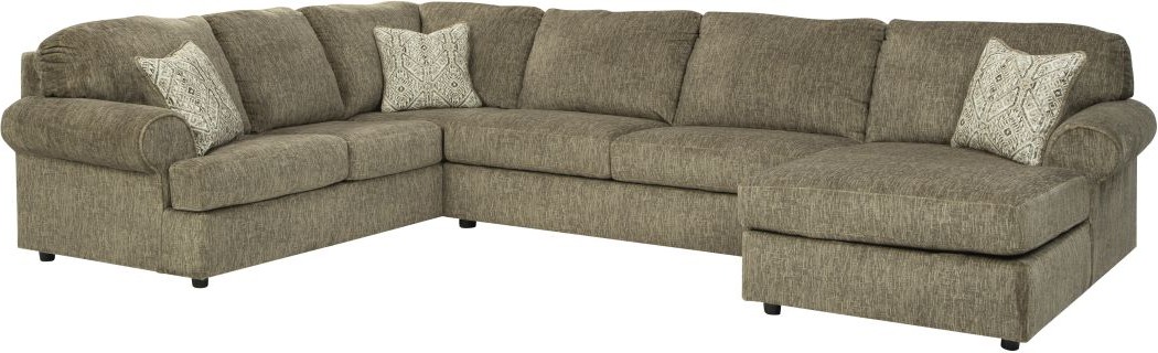 Signature Design by Ashley Hoylake 3 Piece Chocolate Right Arm Facing Sectional and Chaise Pruitt s Fine Furniture Phoenix Prescott Valley AZ