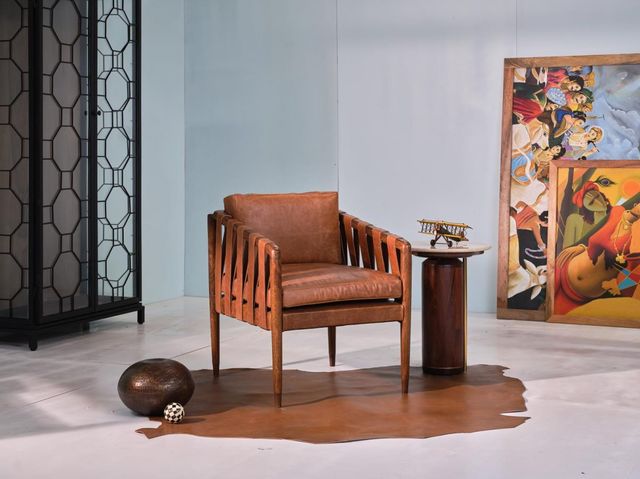 Jaipur Furniture Marion Brown Chair-1