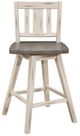 Homelegance® Amsonia Distressed Gray/White Sand Swivel Counter Chair-4