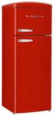 Unique® Appliances Classic Retro 22'' 7.5 Cu. Ft. Candy Apple Red Top Freezer Refrigerator-2