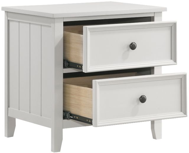 Homelegance® Donahue White Nightstand-3