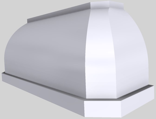 Vent-A-Hood® Designer Series 66" White Wall Mounted Range Hood-4