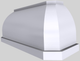Vent-A-Hood® Designer Series 66" White Wall Mounted Range Hood-4