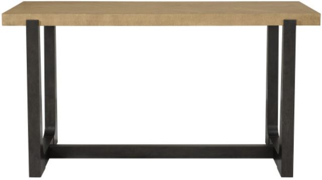 Emerald Home Sutton Place Caramel Bar Table with Cocoa Base-3