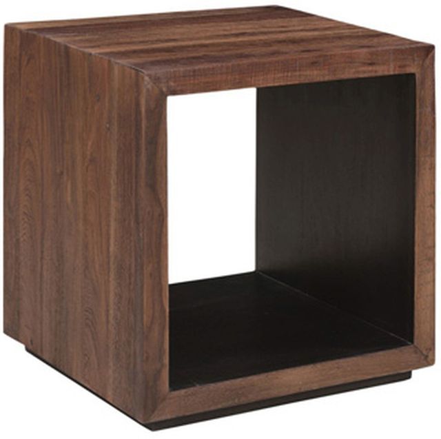 Signature Design by Ashley® Hensington Brown End Table-0