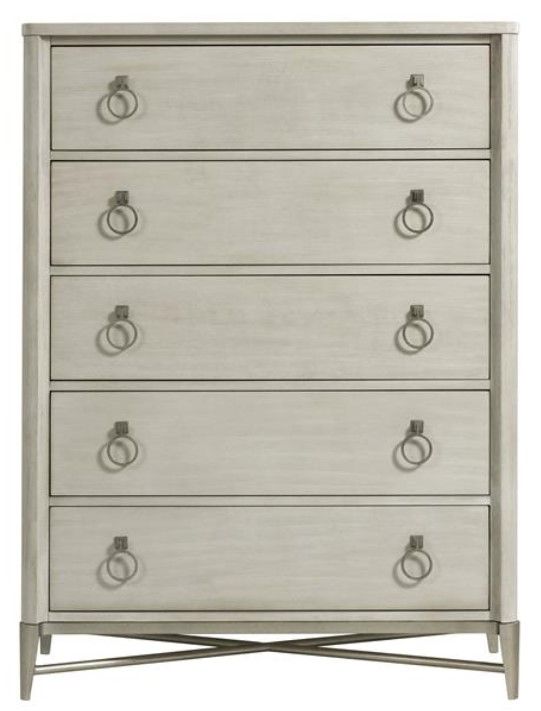 Riverside Furniture Maisie Champagne 5-Drawer Chest-1