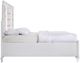 Elements International Twenty Nine White Queen Upholstered Storage Bed-2