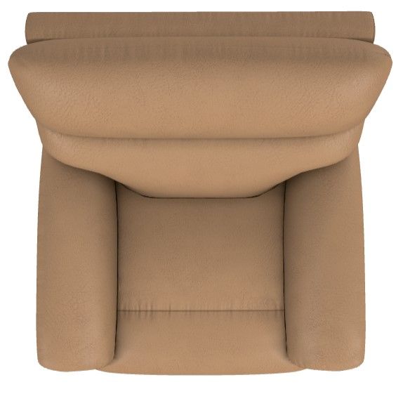 La-Z-Boy® Trouper Fawn Power Rocking Recliner with Headrest-4