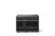 Viking® 5 Series 48" Antique Bronze Pro Style Induction Range with Polished Chrome Trim-0