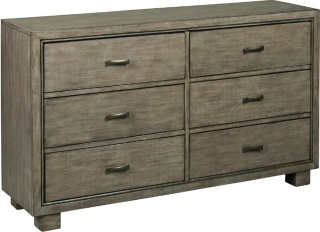 Signature Design by Ashley® Arnett 4-Piece Gray Queen Bookcase Bed Set-2