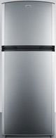 Summit® 12.9 Cu. Ft. Stainless Steel Counter Depth Top Freezer Refrigerator-0