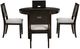 Powell® Ingram 5-Piece Black/Gray Dining Set-1