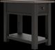 Signature Design by Ashley® Tyler Creek Grayish Brown End Table with Black Base -0