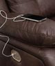 Signature Design by Ashley® Punch Up 4-Piece Walnut L-Shape Power Reclining Sectional-1