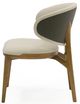VIG Furniture Modrest Chance Cream/Walnut Dining Chair-2