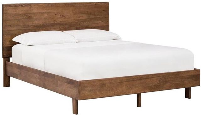 Jaipur Furniture Hubacher Brown/White Queen Panel Bed-0