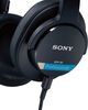 Sony® Professional Black Reference Closed Monitor Over-Ear Headphone-3