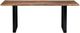 Crestview Collection Fletcher Brown Dining Table with Black Base-2