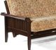 Night & Day Furniture™ Venice Dark Chocolate Full Moon Glider Futon-1