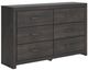Signature Design by Ashley® Hollivern 3-Piece Dark Gray Twin Bedroom Set-4